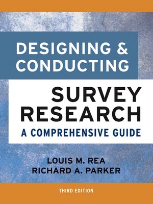 cover image of Designing and Conducting Survey Research